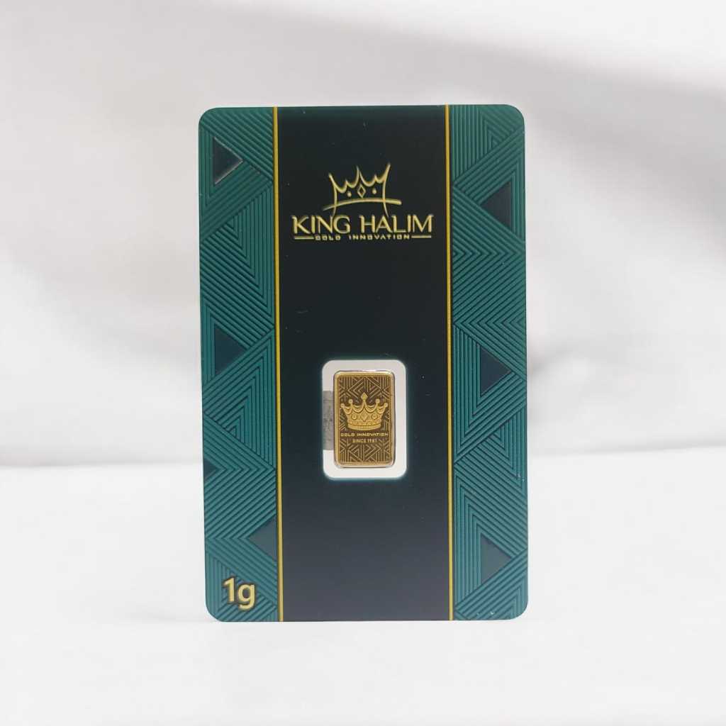 Logam Mulia King Halim Crown 0.5gr - 2gr