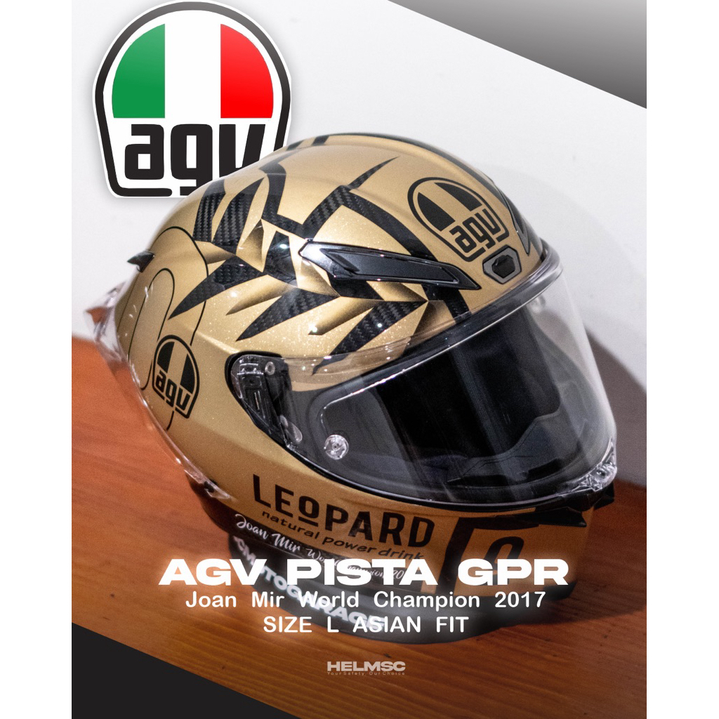 AGV pista GPR Joan Mir World Champion 2017