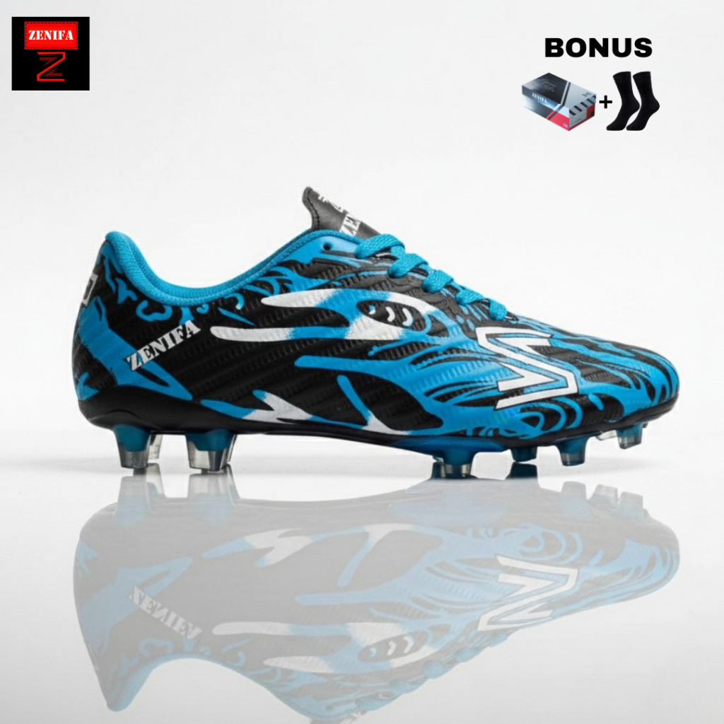 Zenifa - Sepatu Bola Original Zenifa Kanji Sepak Bola Pria Dewasa Olahraga Outdoor