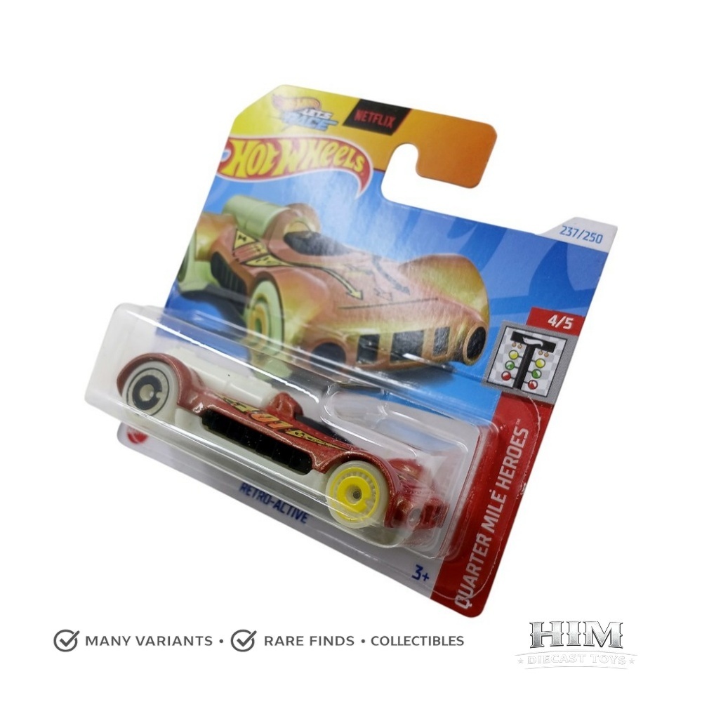 Hot Wheels Retro-Active Short Card - Q 2024