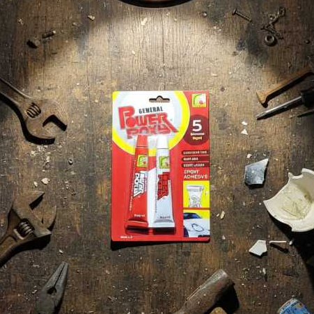 Lem Power Poxy Araldite Clear 5 Menit Kualitas Bagus