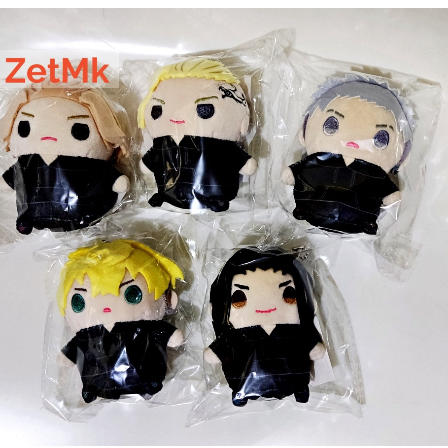 Tokyo Revengers Parka ver Mamemate Mamemeito Mikey Draken Baji Chifuyu Tokrev Plushie Doll Merchandi