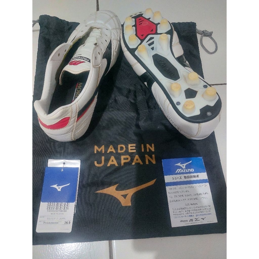 Sepatu bola Mizuno Morelia M8 ORI JAPAN