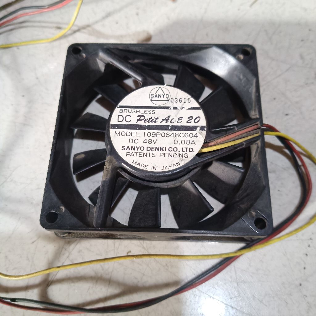 KIPAS 8X8 48V 0.08A TEBAL 2. Cm