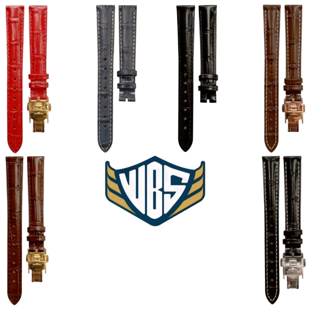 Tali Jam Tangan 15 mm Strap Alligator Dolcevita Genuine Leather 9016.15