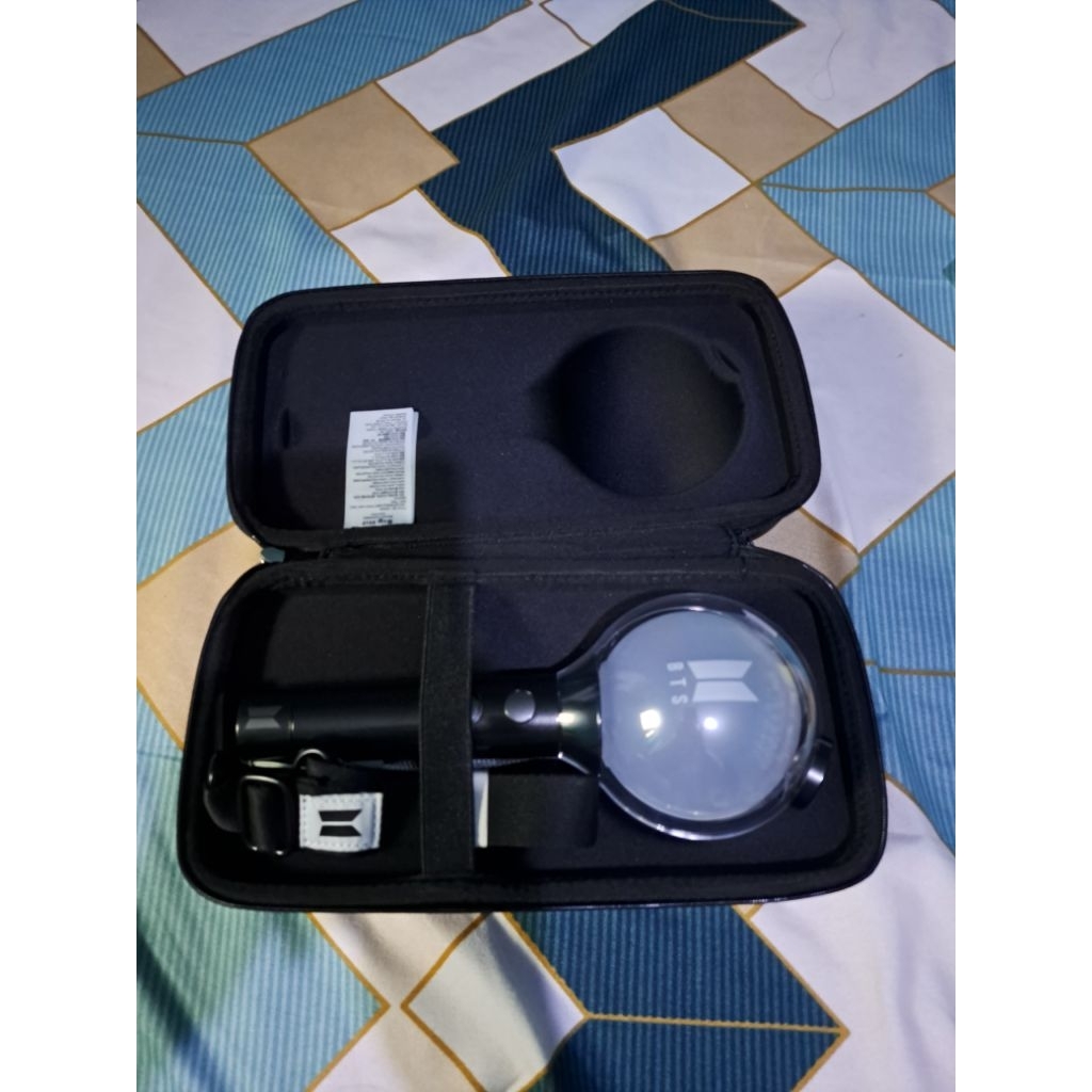 BTS Army Bomb SE keyring & Case Box official ver 2