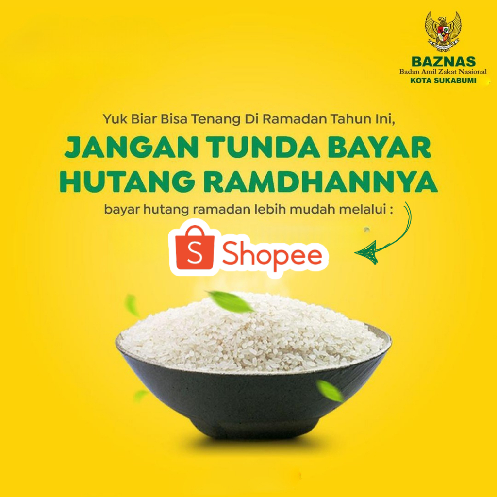 BAZNAS- FIDYAH PUASA + Sedekah Ramadhan