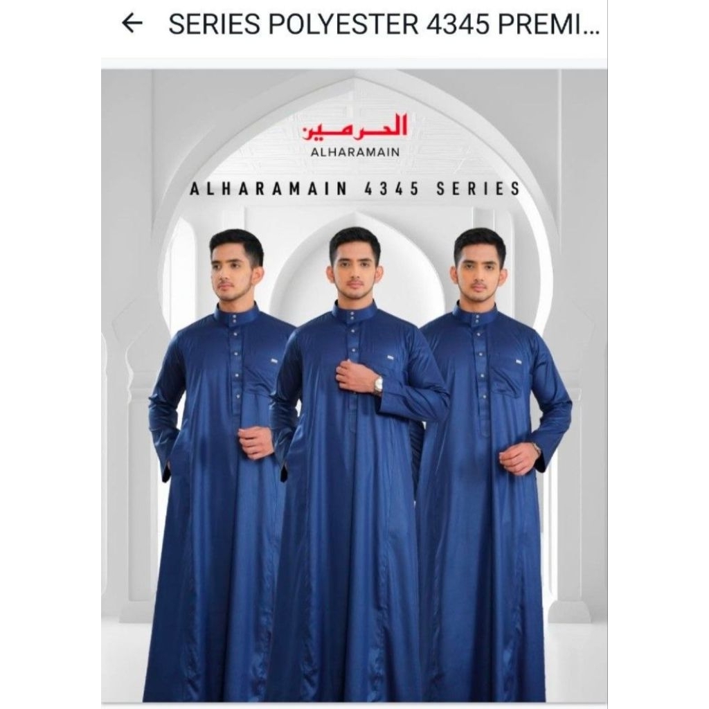 JUBAH AL HARAMAIN PREMIUM NEW BORDIR