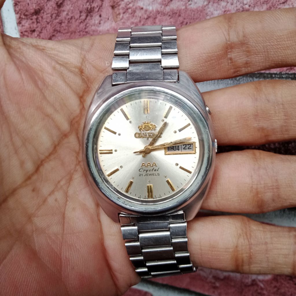 jam tangan orien AAA Cristal