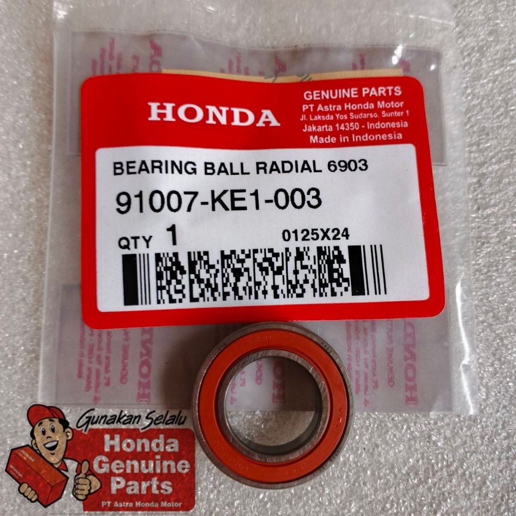 Bearing Lahar 6903 Stut Kopling CBR150 R? CS1, Sonic, Supra GTR Asli BARU Honda
