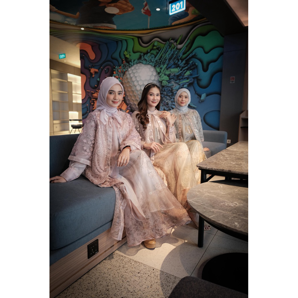 koleksi omg rompi lepas new collection//gamis rompi lepas//gamis inner outer