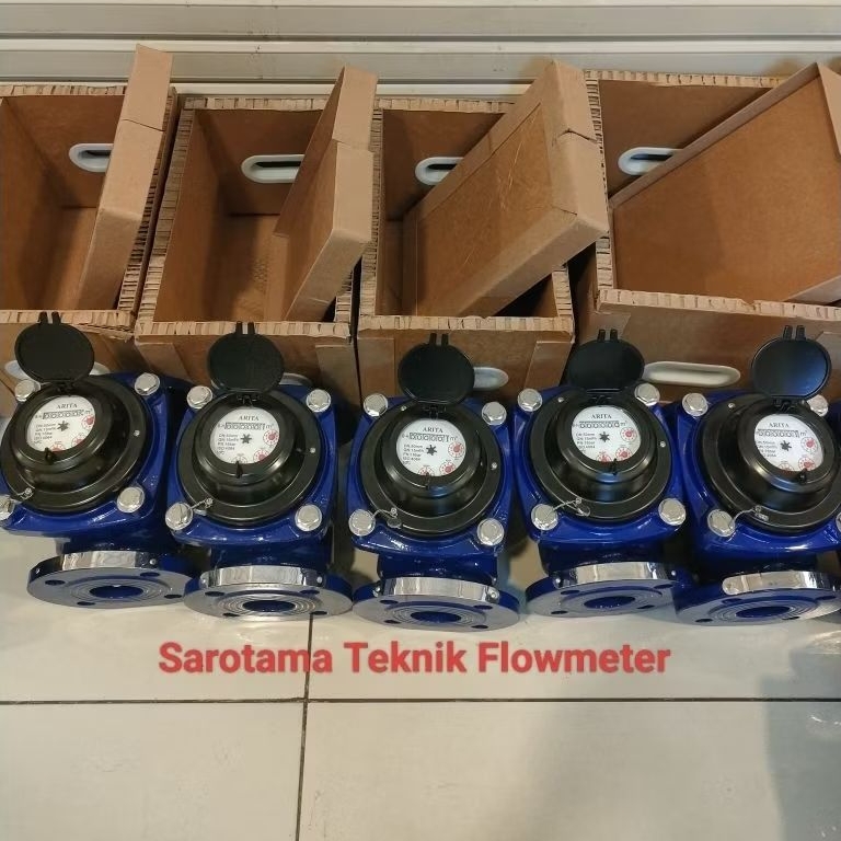 Water Meter ARITA 2 Inch Flange PN16 T50°C LXLC-50 MURAH / Meteran Air ARITA 2 Inch Flange DN50mm / 