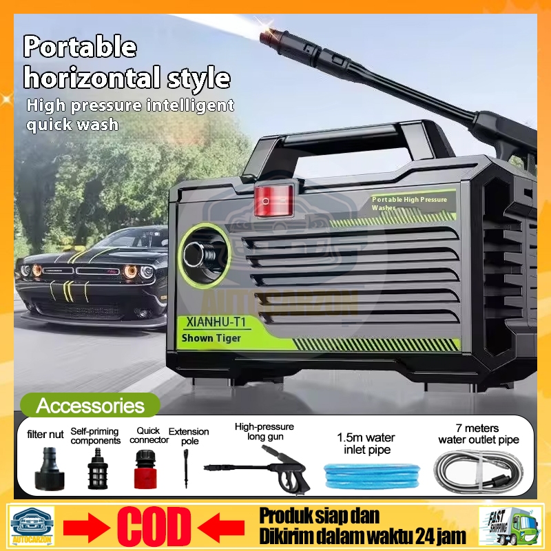 Mesin Cuci Mobil Tekanan Tinggi Sepeda Motor Pembersih Uap Mobil Jet Cleaner Mesin Cuci Tekanan Ting