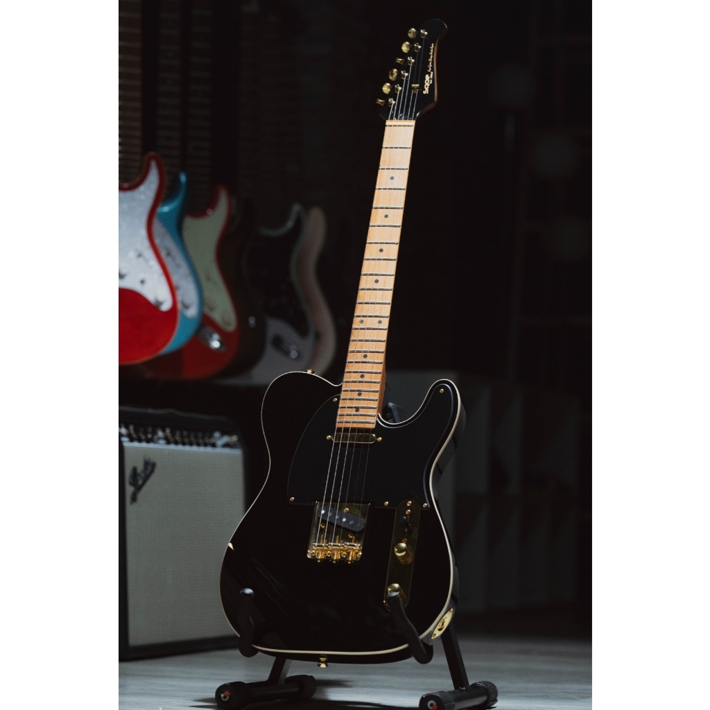 SQOE SETL1009 BK in Black with Hardshell Case