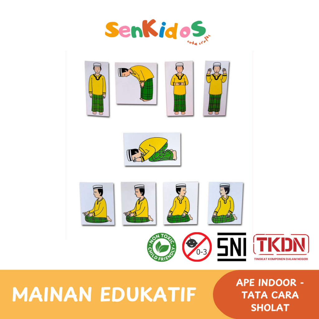 SKEToys - Tata Cara Sholat Mainan Edukatif Anak