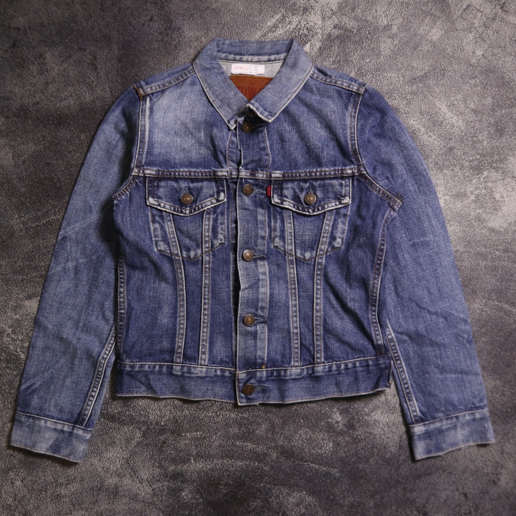 JAKET EDWIN 503 KIDS TRUCKER JEANS AN89 SIZE ANAK 140/XS JACKET