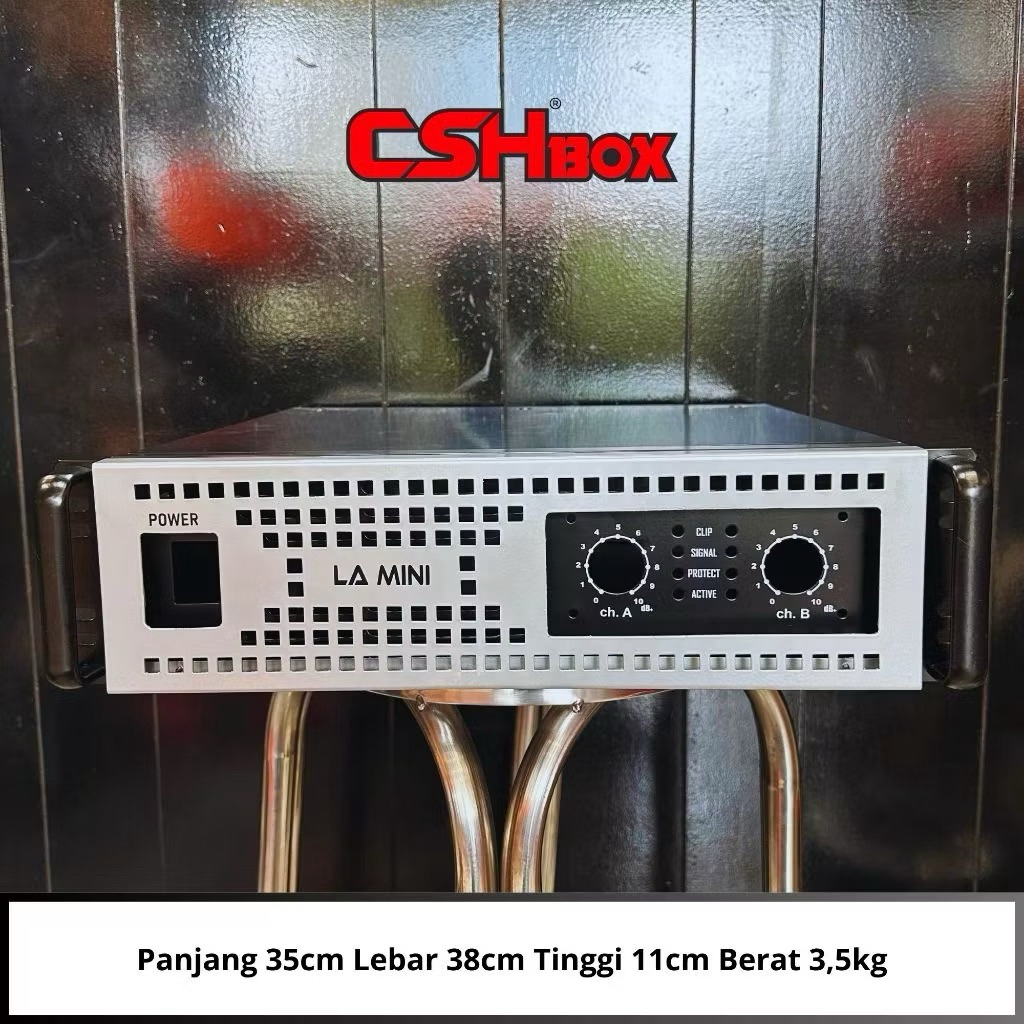 Box Power Amplifier CSH Ukuran 2U 2Channel Versi Mini SPIDER,LA,ZX,NX,MG,CA10,CA20