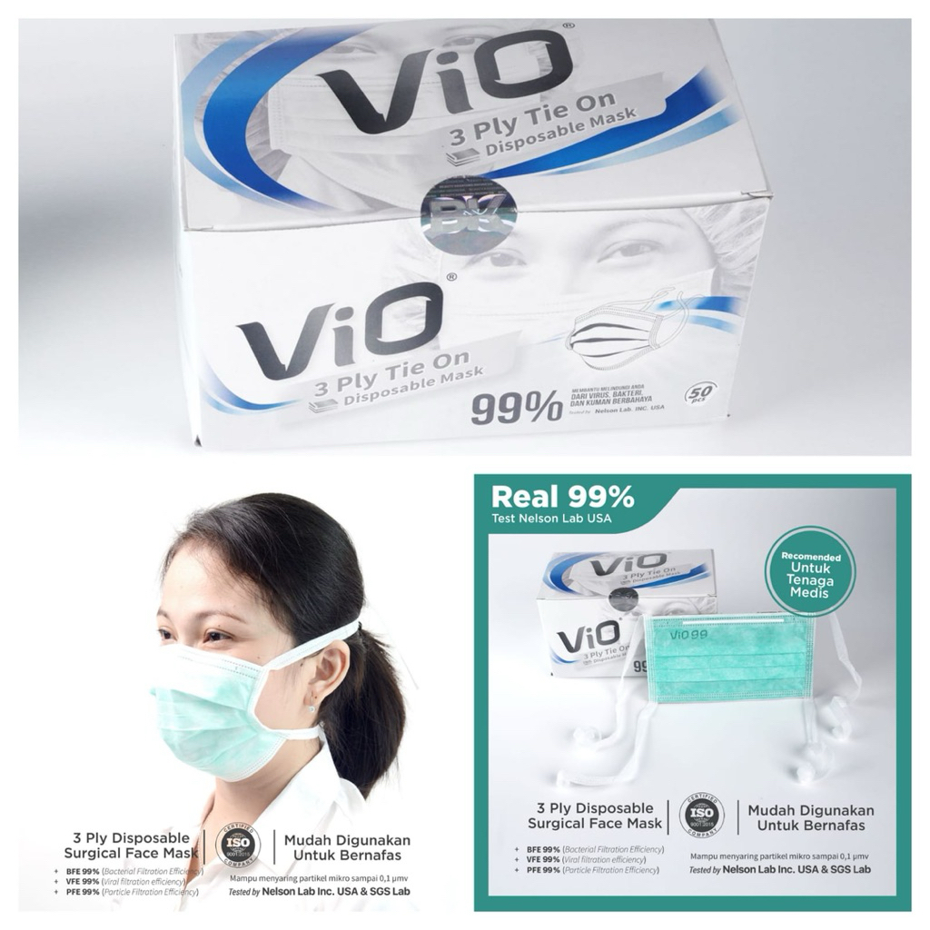Masker Medis 3Ply 1Box