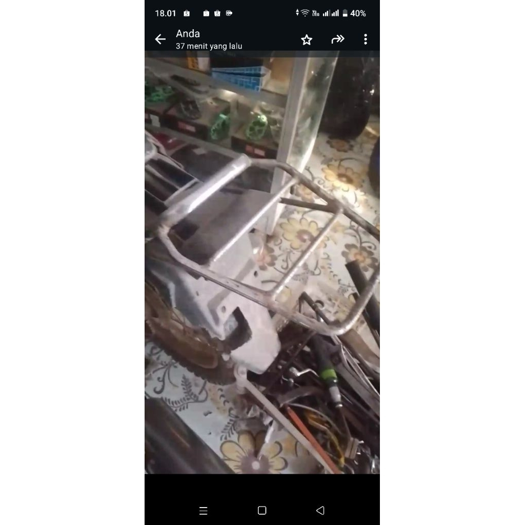 behel belakang Honda win bekas