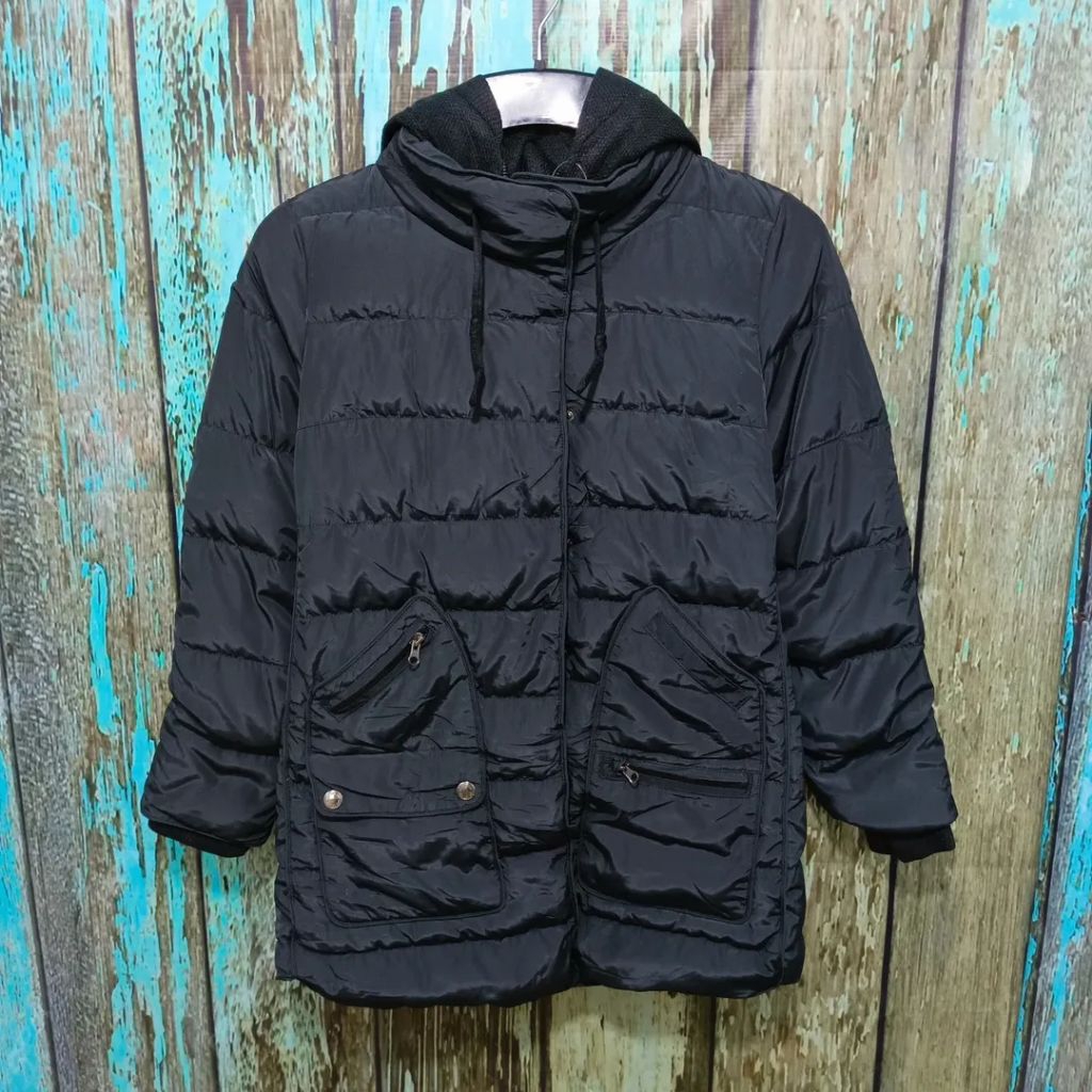 jaket bulu angsa LATIV tebal hangat size S gunung bagus