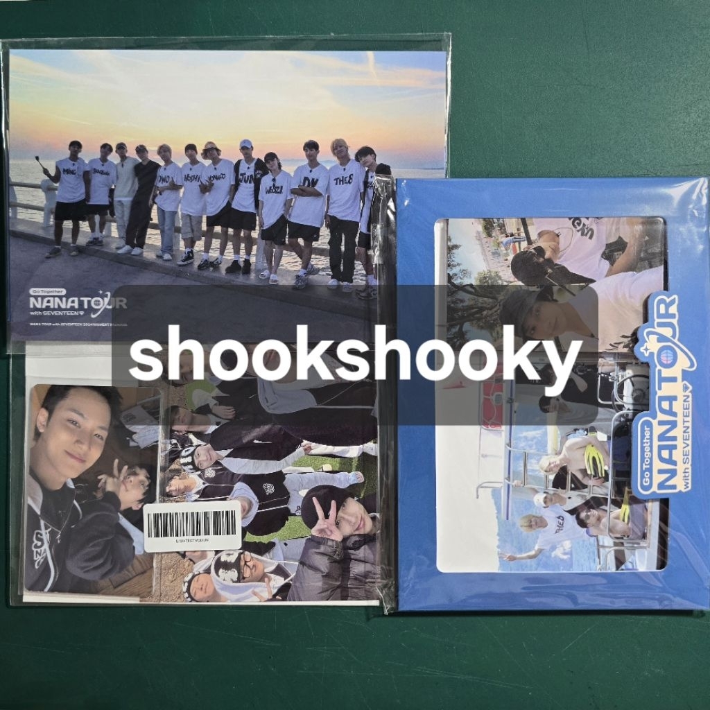 SEVENTEEN NANA TOUR NANA BNB VOD NANA TOUR PACKAGE POB SET