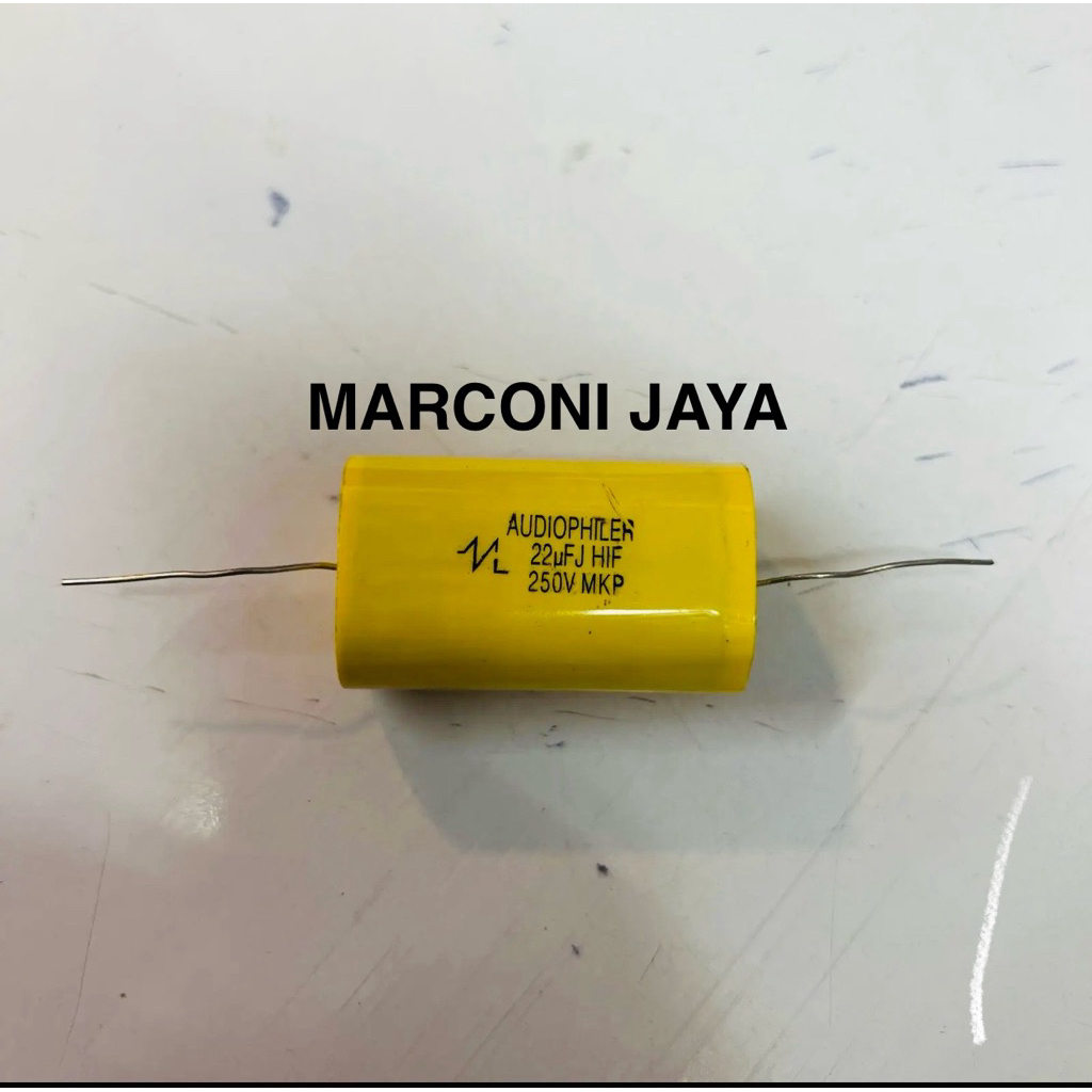 MKP 22uf 250Vac AUDIOPHILER Kuning