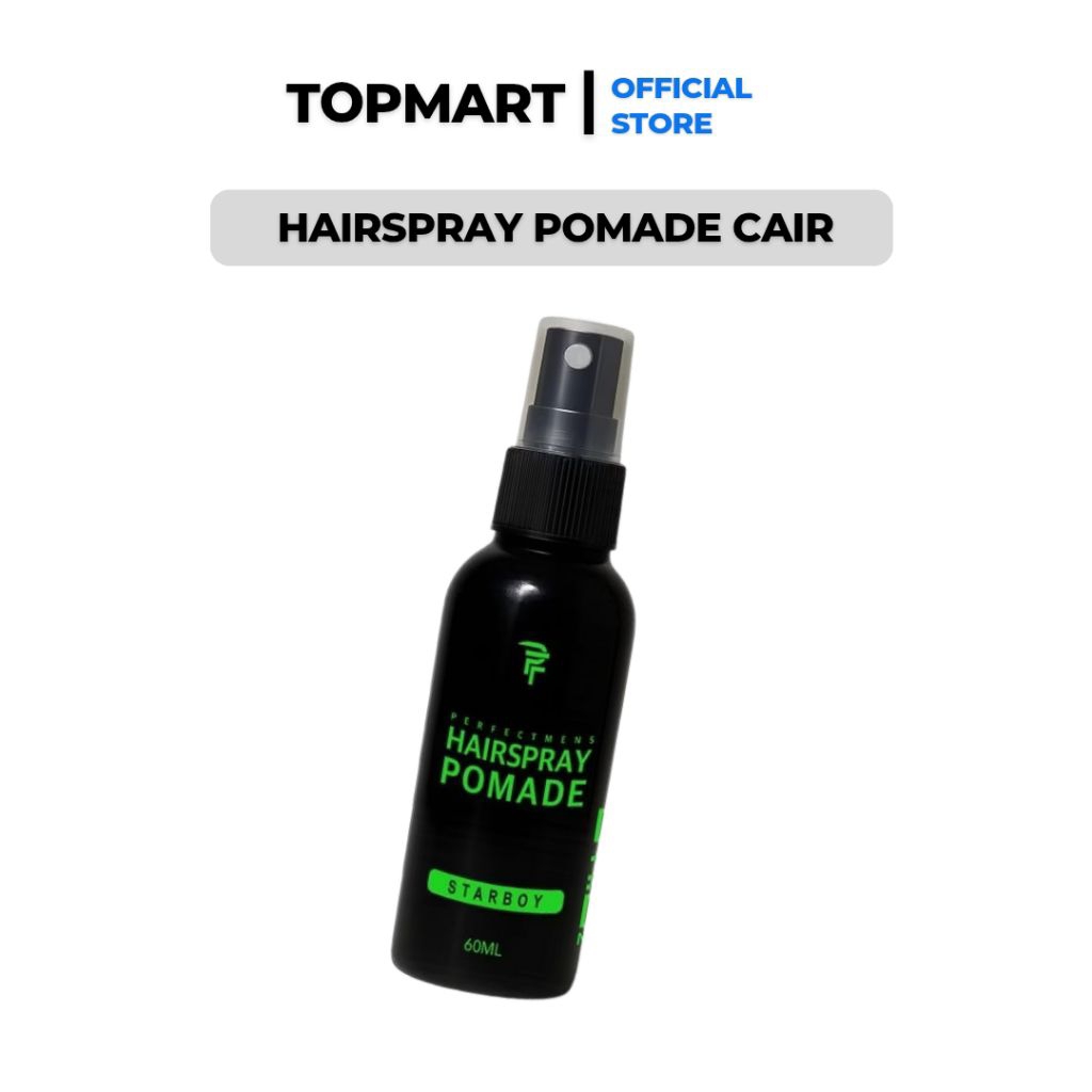 Pomade Cair Hairspray 60ml Minyak Rambut Pomade cair Parfume Rambut Pria