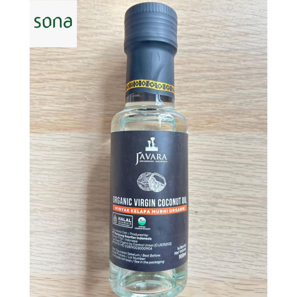 Javara Virgin coconut oil / VCO/ Minyak Kelapa organik 100ml