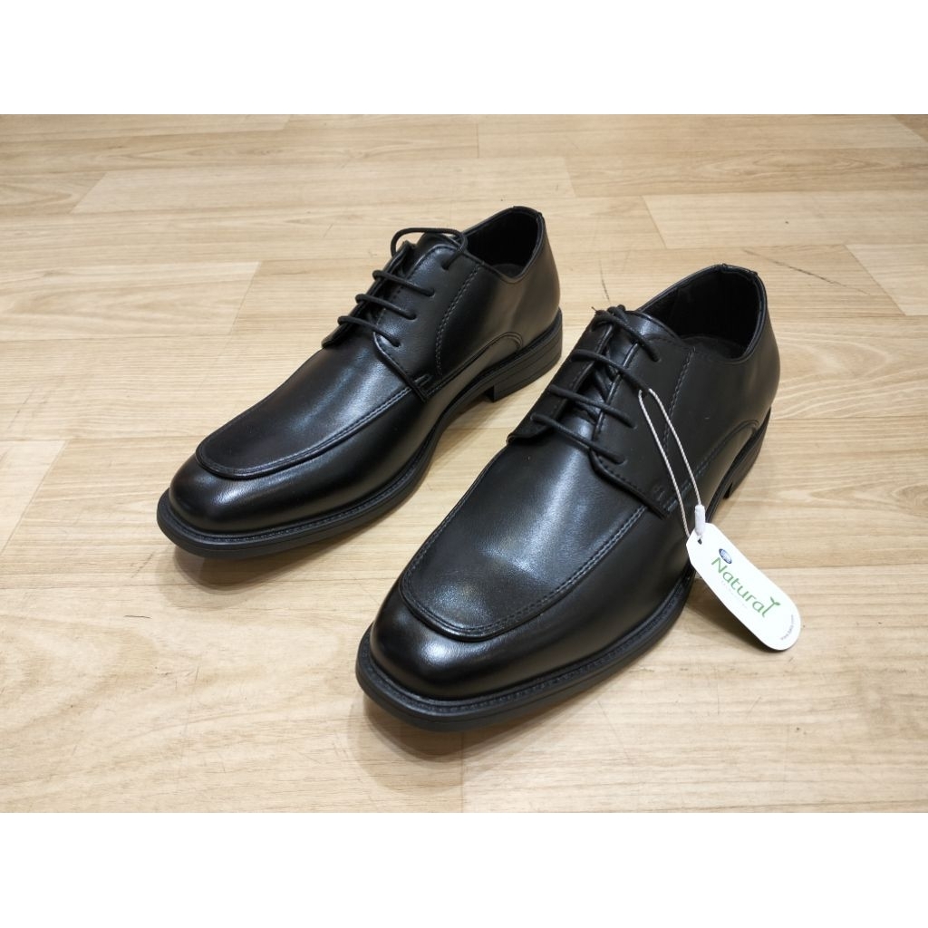 Sepatu Pantofel Pria Bata Terbaru Bertali Sepatu Kerja Pria Bahan Sintetis Awet Warna Hitam