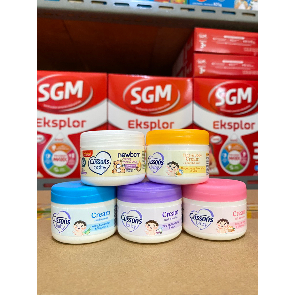 Cussons Baby Cream Untuk Wajah & Badan 50gr