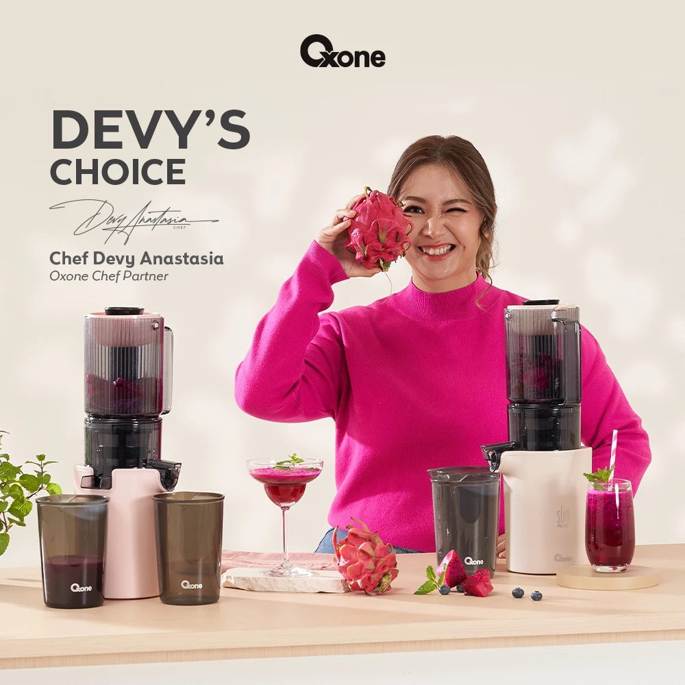 OXONE OX-775 Slim Deluxe Compact Slow Juicer