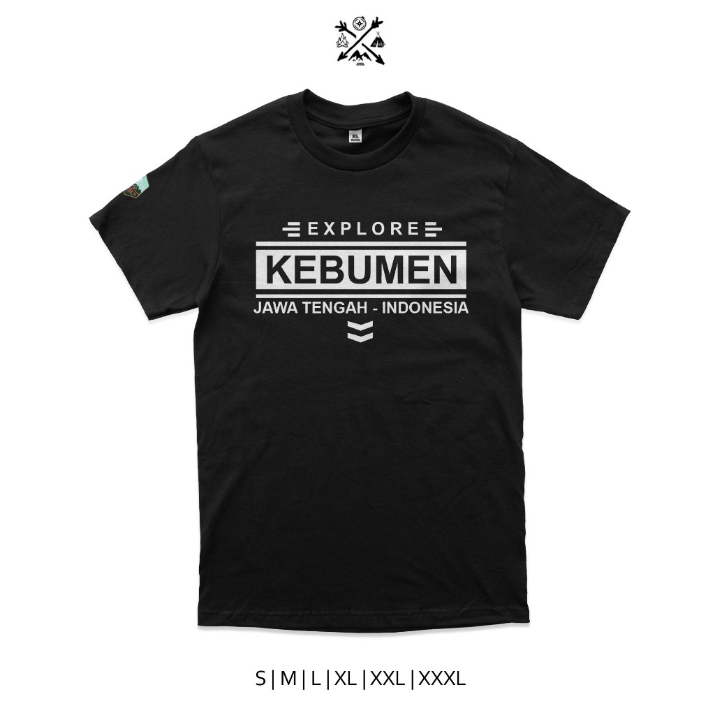 kaos outdoor explore kebumen kaos kebumen combed 24s
