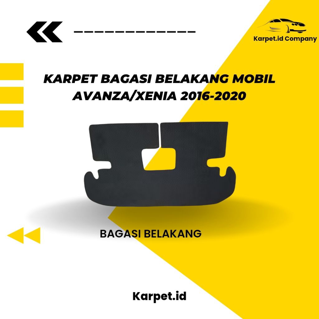 karpet.id bagasi belakang karpet mobil Avanza/Xenia 2016-2020