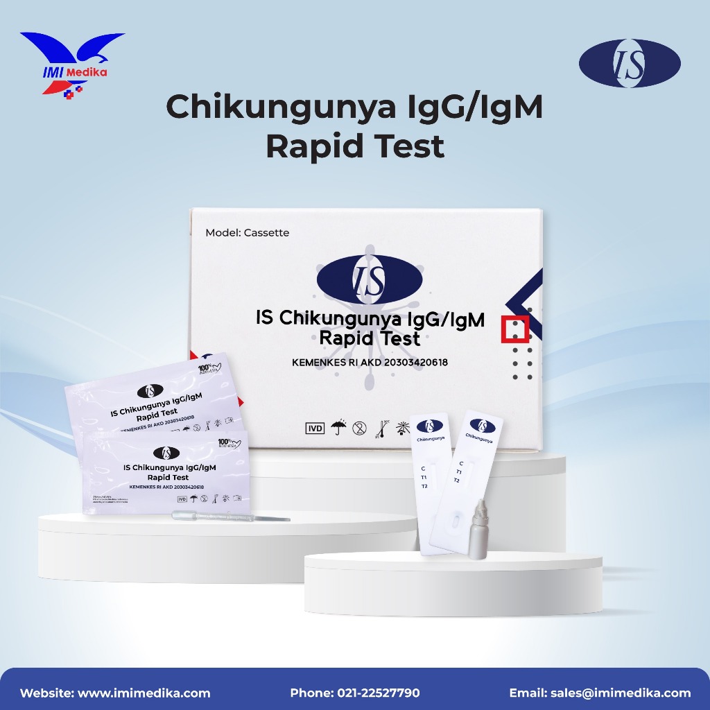 IS CHIKUNGUNYA IGG/IGM RAPID TEST (25 PCS/BOX) AKD