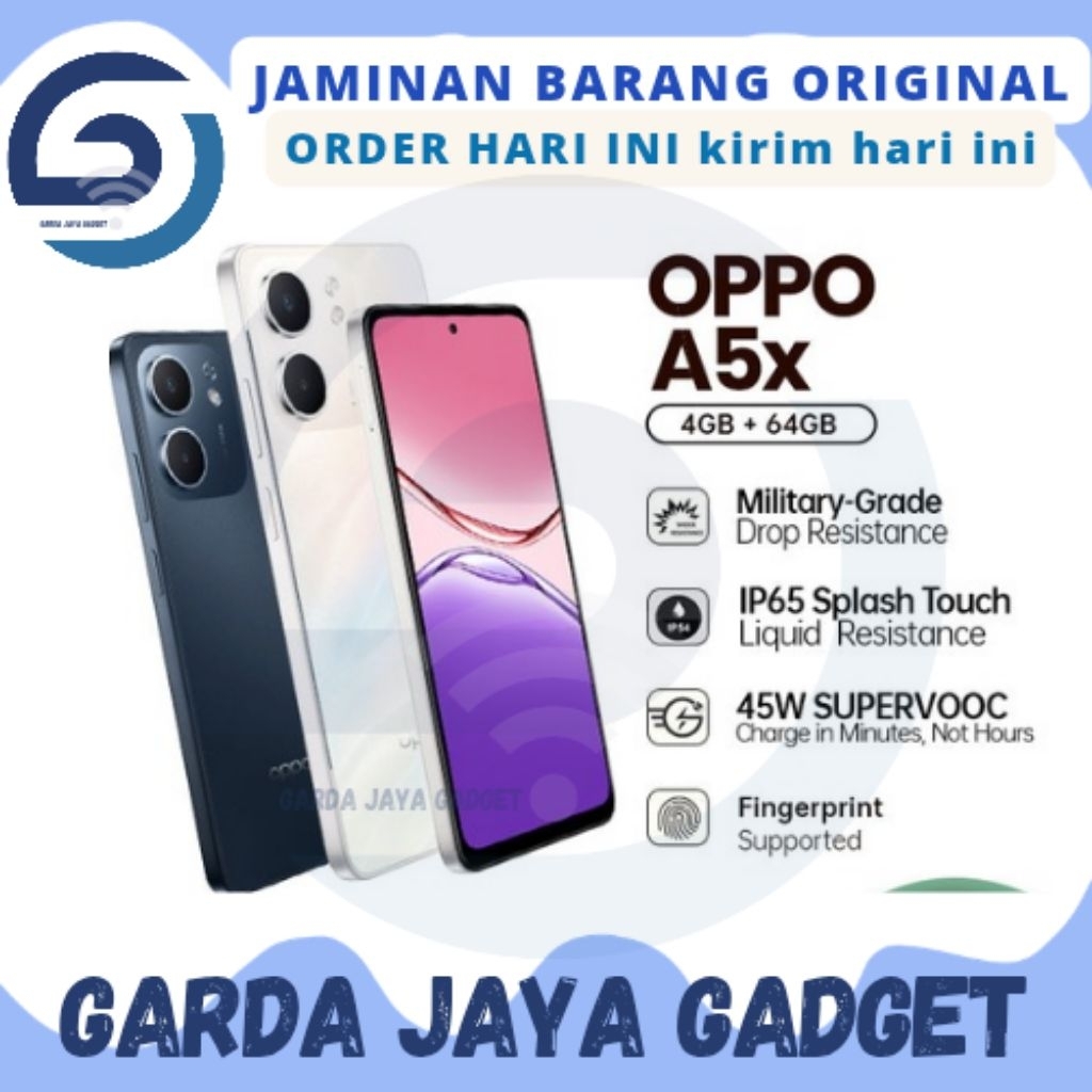 OPPO A5X RAM 4/128 6/128 GB - GARANSI RESMI