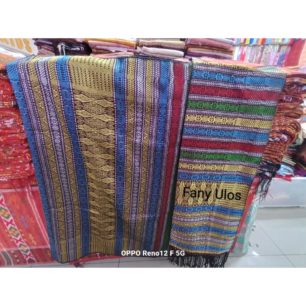 SONGKET TUMTUMAN TTS BENANG KRISTAL MOTIF PIALA.