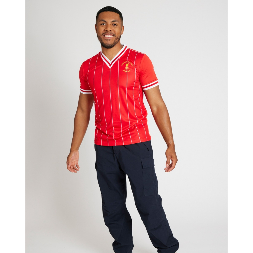Liverpool FC 1984 Rome Home Shirt - Official LFC Jersey Original Pria