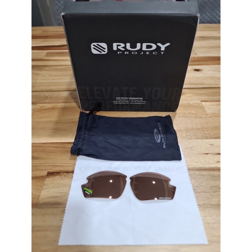 Rudy Project Lensa Kacamata Seri RYDON Laser Brown dan Smoke Black