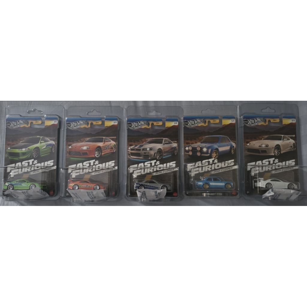 Hot Wheels Set Fast & Furious