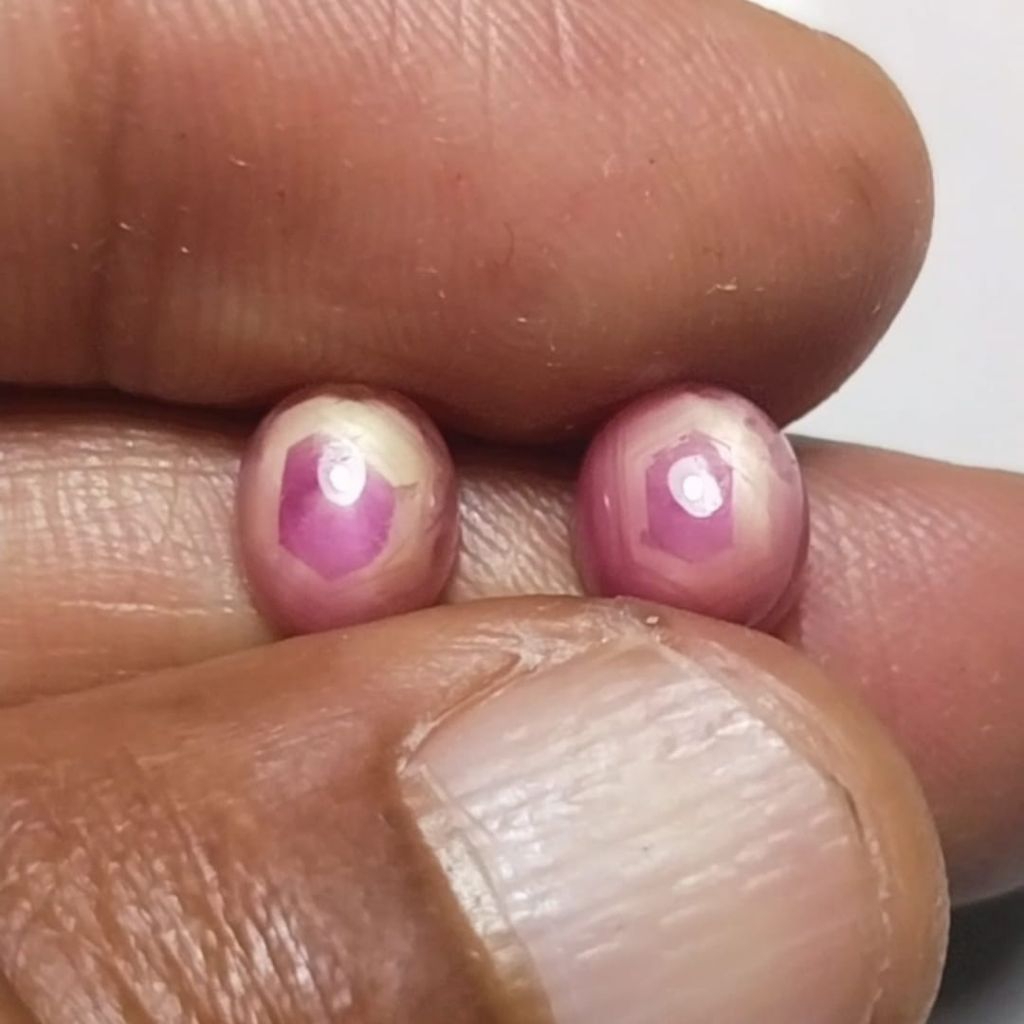 Batu Natural Ruby Star - Batu Rubi Star Asli