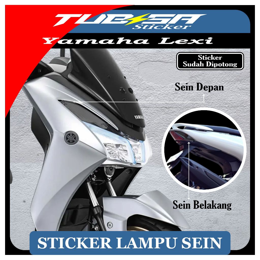 Stiker Lampu Sein LEXI | Sticker Lampu Sein LEXI | Stiker Pelindung Lampu  Sein LEXI