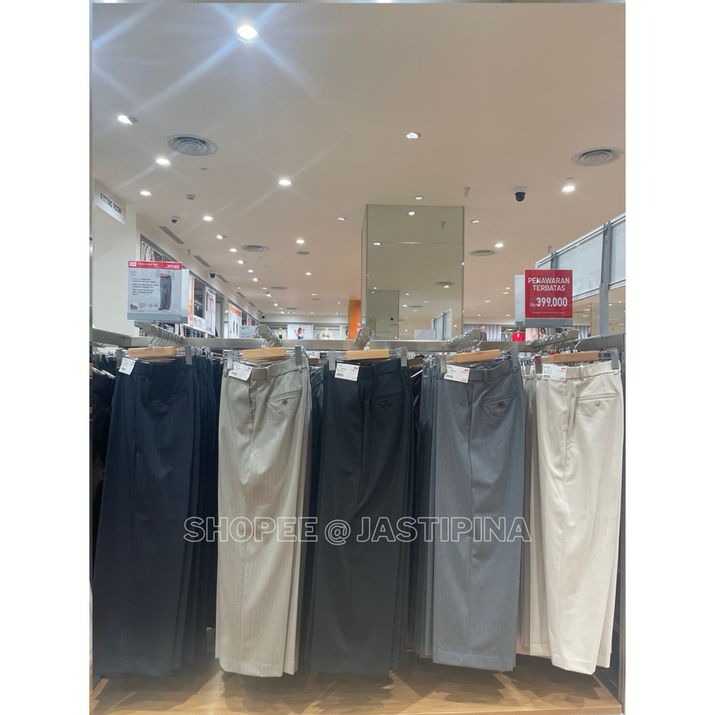 Celana Lebar Rapi Wanita UNIQLO JASTIP