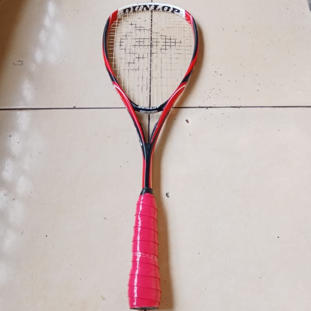 Raket squash dunlop black venom storm venom original
