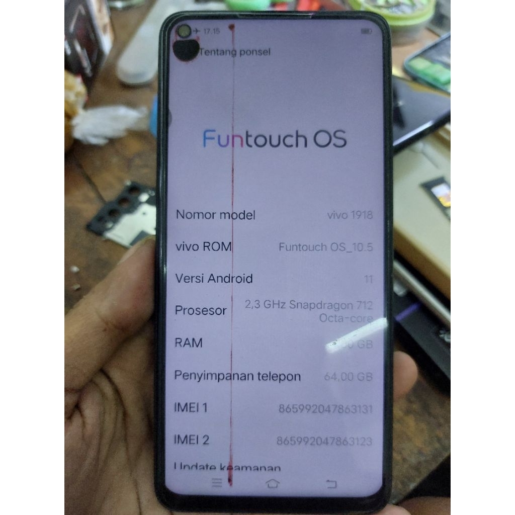 Lcd Copotan Vivo Z1 Pro