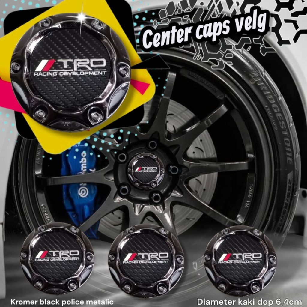 Tutup Dop Tengah Velg Original Inova TRD Reborn Zenix Avanza 2019 Toyota Rush