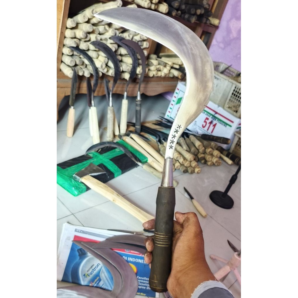 arit rumput bintang 5 baja asli madura