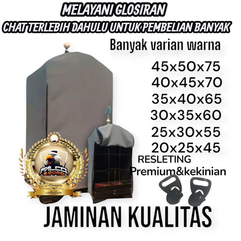 KRODONG  LOMBA SANGKAR BURUNG KOTAK DOUBLE RESLETING NO1 NO2 NO3 NO4 NO5, TEBAL BERKUALITAS