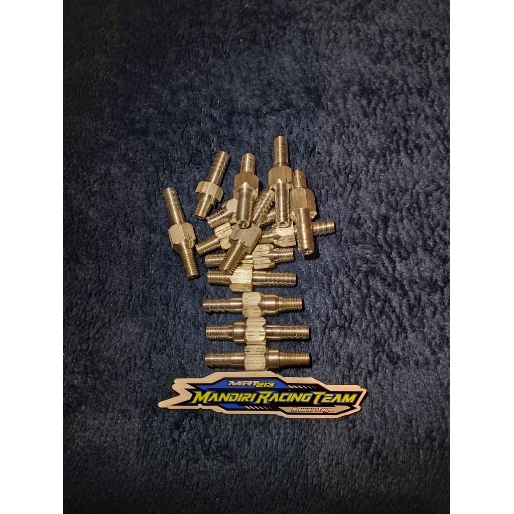 Baud Nepel Oil Cooler Crankcase dan head bahan almunium plus kleman