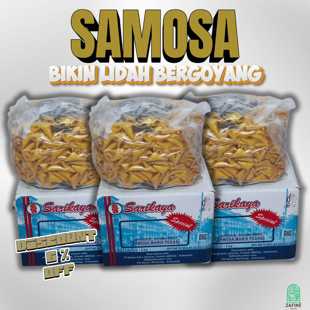 Sarikaya Samosa 3 Kg - Produk Original Kualitas Baik