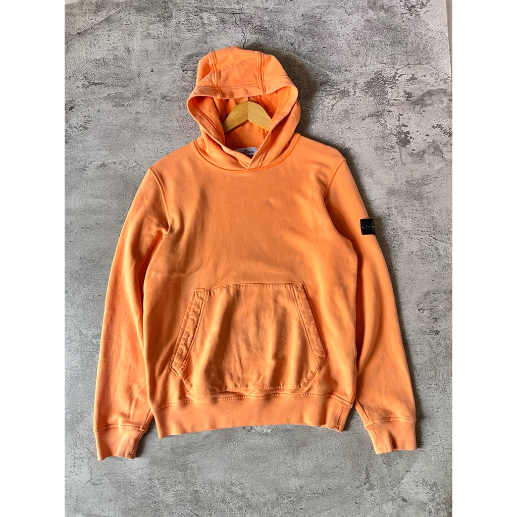 Hoodie Stone Island Junior Orange
